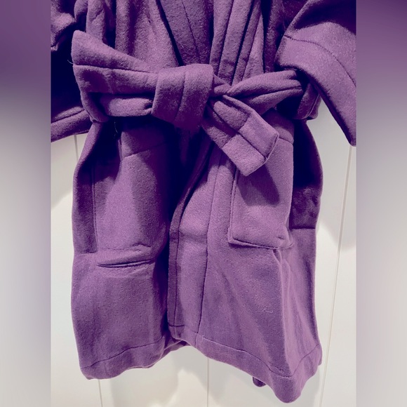 Brand New Mirko Purple Fleece Children’s Robe Size M - Picture 3 of 6